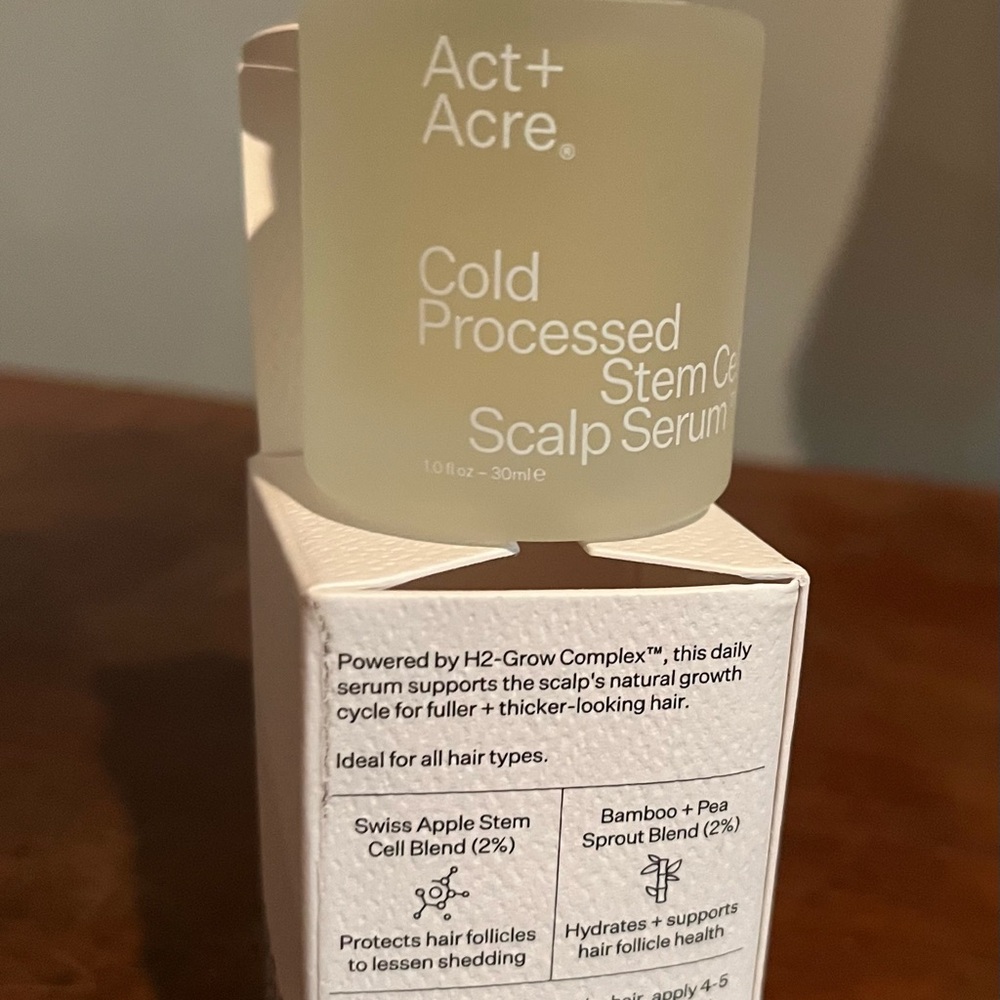 Cold Processed Stem Cell Scalp Serum - (NWOT) - Picture 2 of 2